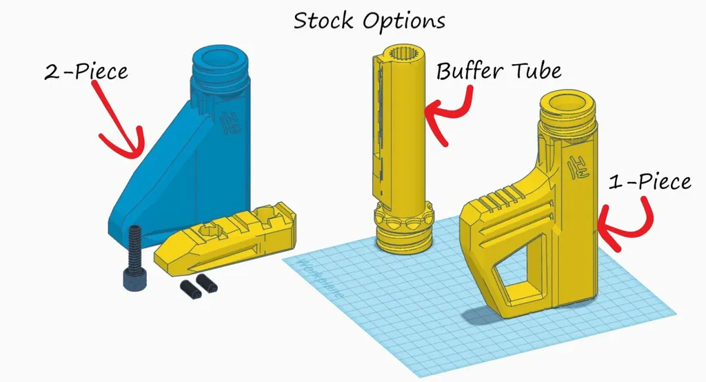 Mô hình 3D LHTCUBL T2 - Phiên bản tùy biến Talon Claw nâng cấp - Image 2