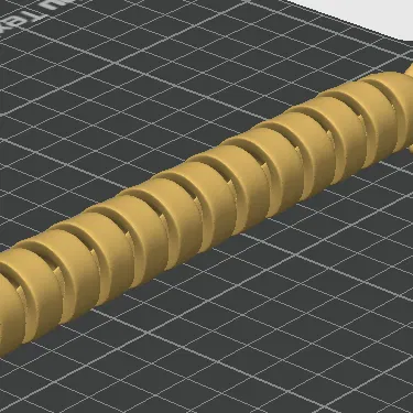 Mô hình chú chó xúc xích (Weiner dog) khớp nối linh hoạt