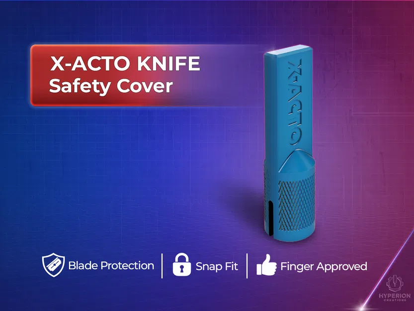Nắp Bảo Vệ An Toàn Cho Lưỡi Dao Xacto - Image 1