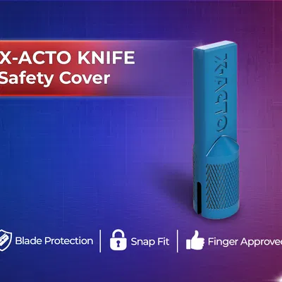 Nắp Bảo Vệ An Toàn Cho Lưỡi Dao Xacto