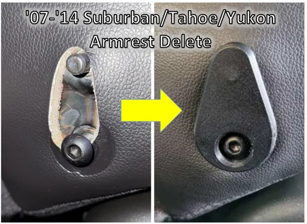 Nắp che lỗ bắt vít bệ tì tay cho Suburban/Tahoe/Yukon (2007-2014) - Image 1