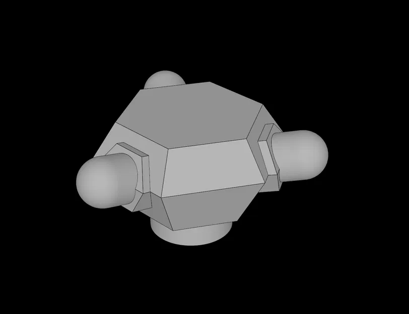 Mảnh ghép tinh thể 3 chấu tương thích Lego (30213.dat) chất lượng cao - Image 1