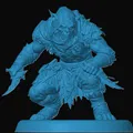 Mô hình 3D Bugbear Rogue - Nhân vật Kẻ trộm cho game RPG, D&D - Thumbnail 1