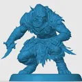 Mô hình 3D Bugbear Rogue - Nhân vật Kẻ trộm cho game RPG, D&D - Thumbnail 3