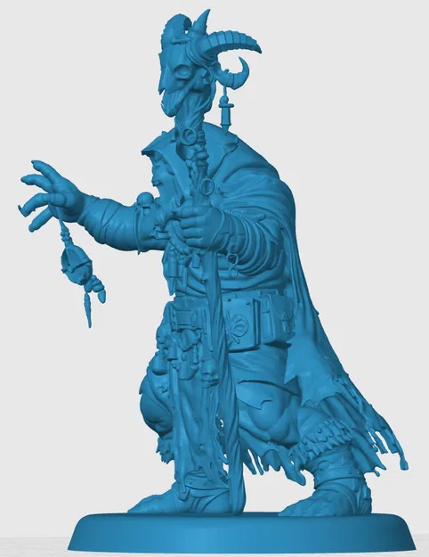 Mô hình 3D Bugbear Warlock tinh xảo cho game D&D và RPG - Image 2
