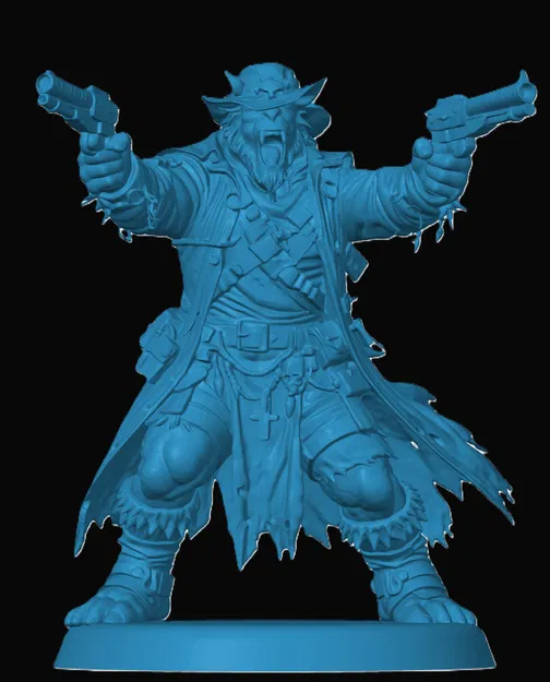 Mô hình Bugbear Gunslinger: Nhân vật xạ thủ độc đáo cho D&D - Image 1