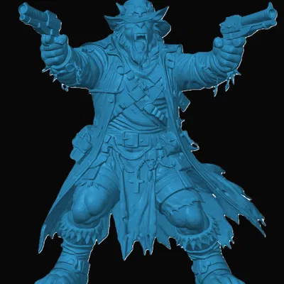 Mô hình Bugbear Gunslinger: Nhân vật xạ thủ độc đáo cho D&D