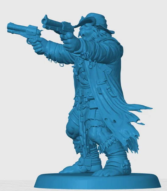 Mô hình Bugbear Gunslinger: Nhân vật xạ thủ độc đáo cho D&D - Image 2