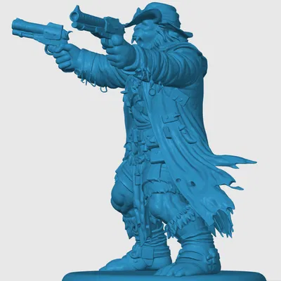 Mô hình Bugbear Gunslinger: Nhân vật xạ thủ độc đáo cho D&D