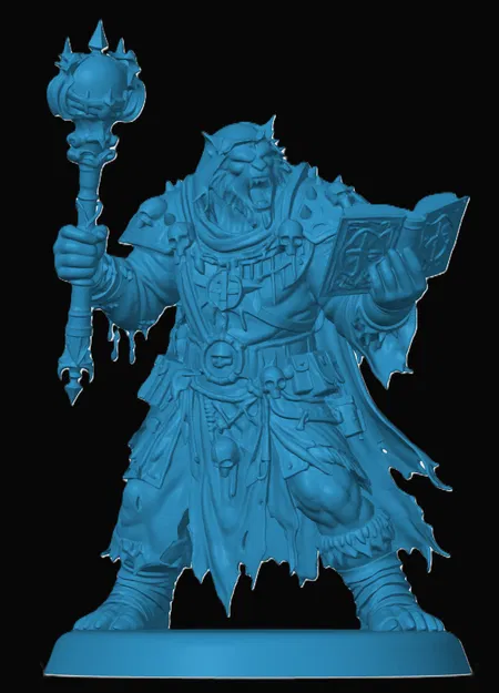 Mô hình Bugbear Cleric in 3D cho trò chơi nhập vai RPG - Image 1