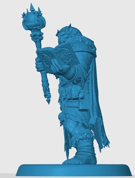 Mô hình Bugbear Cleric in 3D cho trò chơi nhập vai RPG - Image 2