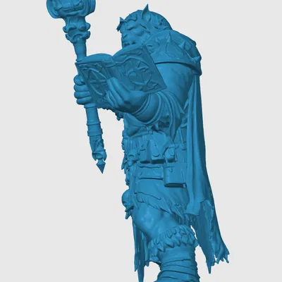 Mô hình Bugbear Cleric in 3D cho trò chơi nhập vai RPG