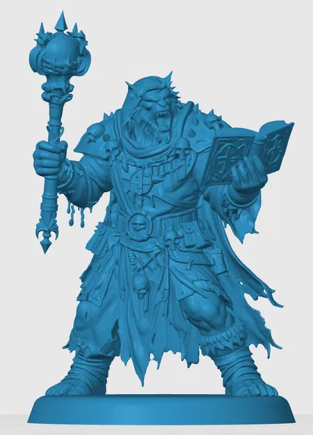 Mô hình Bugbear Cleric in 3D cho trò chơi nhập vai RPG - Image 3