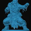Mô hình Bugbear Monk 3D cho D&D và Tabletop RPG - Thumbnail 1