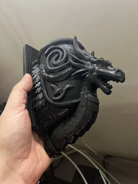 Giá treo đồ gắn tường hình rồng - Image 3