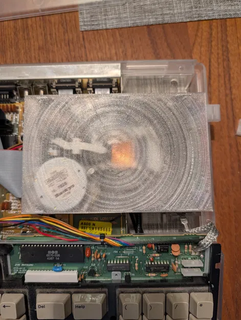 Nắp che ổ đĩa mềm 3.5" Amiga 500 (DF0:) - Image 1