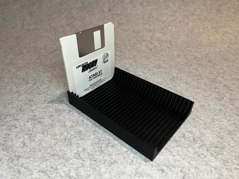 Khay Đựng Đĩa Mềm 3,5 Inch - Giá Để Đĩa Retro Gọn Gàng - Image 1