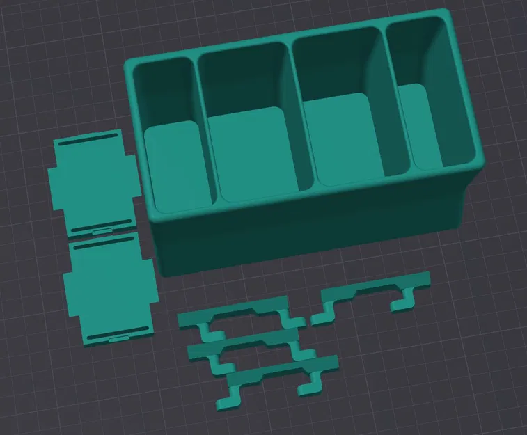 Ống cắm bút cỡ lớn gắn bảng Skadis - Image 2