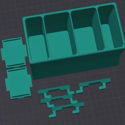 Ống cắm bút cỡ lớn gắn bảng Skadis