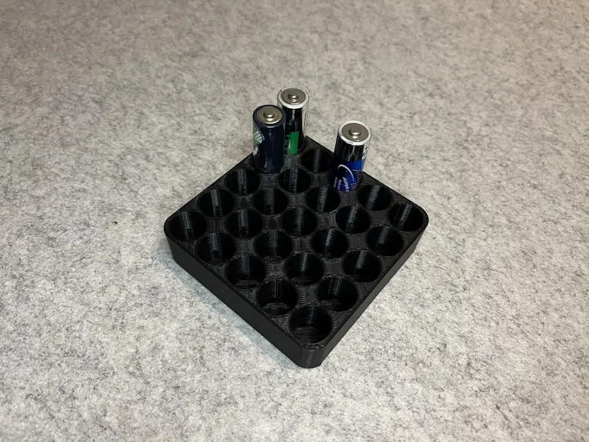 Khay in 3D đựng 25 viên pin AA gọn gàng, tiện lợi - Image 3