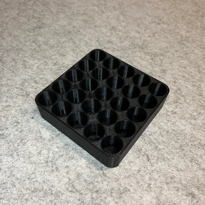 Khay in 3D đựng 25 viên pin AA gọn gàng, tiện lợi 5