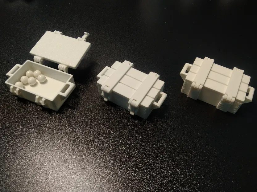 Mô hình thùng đạn mini (Ammo Crate) đựng đạn BBs 6mm cực chất - Image 2