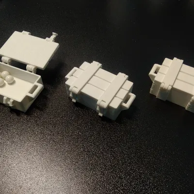 Mô hình thùng đạn mini (Ammo Crate) đựng đạn BBs 6mm cực chất