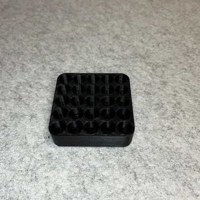 Khay 3D đựng pin AAA gọn gàng (chứa 25 viên)