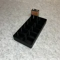 Khay Đựng Pin 9V (Battery Stand) In 3D Gọn Gàng Cho 12 Viên - Thumbnail 1