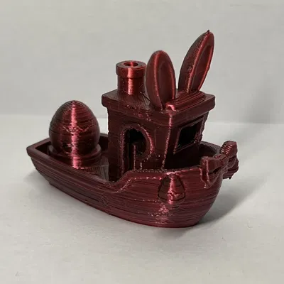 Easter Benchy - Chú thuyền trứng phục sinh xinh xắn