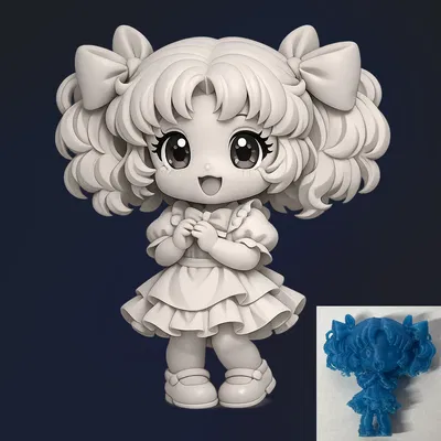 Mô hình Chibi Candy xinh xắn