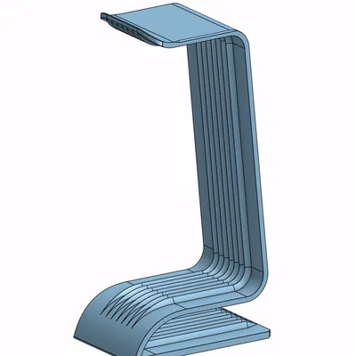 Giá treo tai nghe (Headphones stand) in 3D hiện đại, gọn gàng