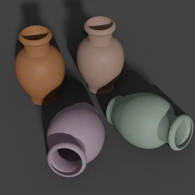 Mẫu in 3D lọ hoa (vase) trang trí để bàn nhỏ xinh