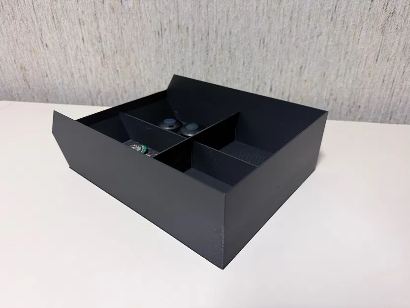 Khay Đựng Đồ Đa Năng 4 Ngăn Có Nhãn Dán - Giải Pháp Sắp Xếp Thông Minh - Image 2