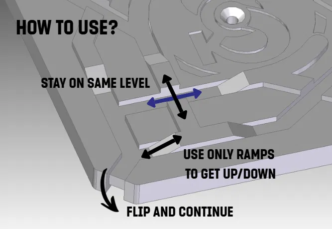 TOUCH SPIN MAZE - Mê Cung Xoay Hai Mặt - Image 2