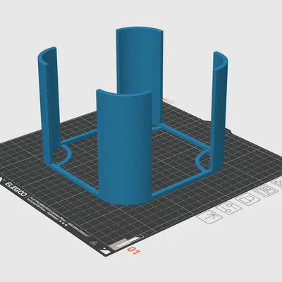 Kệ giữ nắp hộp IKEA 365+ in 3D gọn gàng, tiết kiệm không gian