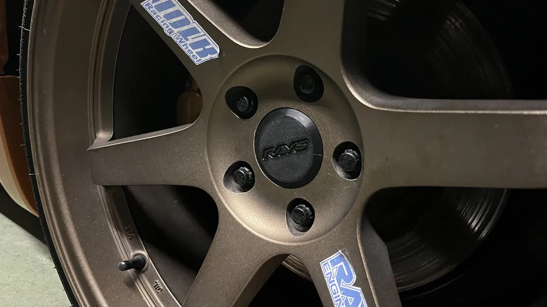 Nắp chụp mâm xe 62mm (Center Caps) - Thiết kế in 3D cho Vordoven/RAYS - Image 2