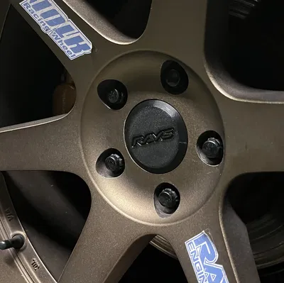 Nắp chụp mâm xe 62mm (Center Caps) - Thiết kế in 3D cho Vordoven/RAYS