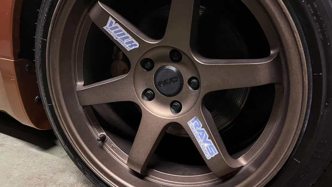 Nắp chụp mâm xe 62mm (Center Caps) - Thiết kế in 3D cho Vordoven/RAYS - Image 3