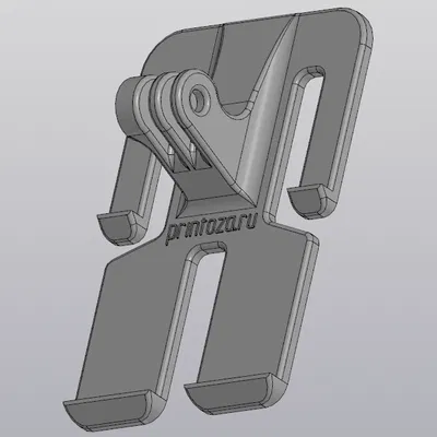 Ngàm gắn Action Cam cho hệ thống Molle - File in 3D chất lượng