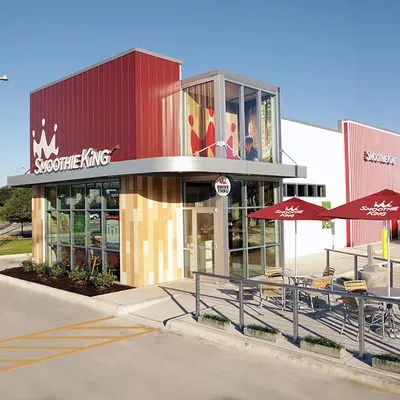 Mô hình cửa hàng Smoothie King 1/64 cực đẹp cho dân chơi xe mô hình