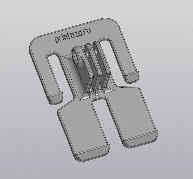 Ngàm gắn Action Cam lên hệ thống Molle cho phượt thủ - Image 1