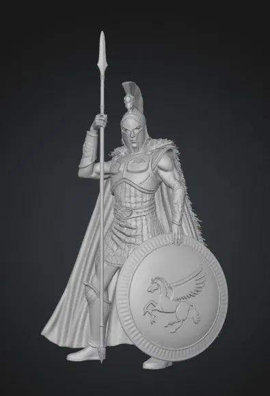 Mô hình chiến binh Spartan Pegasus dũng mãnh dành cho người sưu tầm - Image 1