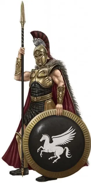 Mô hình chiến binh Spartan Pegasus dũng mãnh dành cho người sưu tầm - Image 2