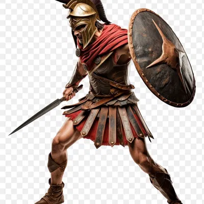 Mô hình Chiến binh Spartan (Spartan Warrior) dũng mãnh in 3D