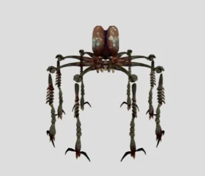 Mô hình nhện 3D độc đáo với chi tiết chân tách rời - Image 1