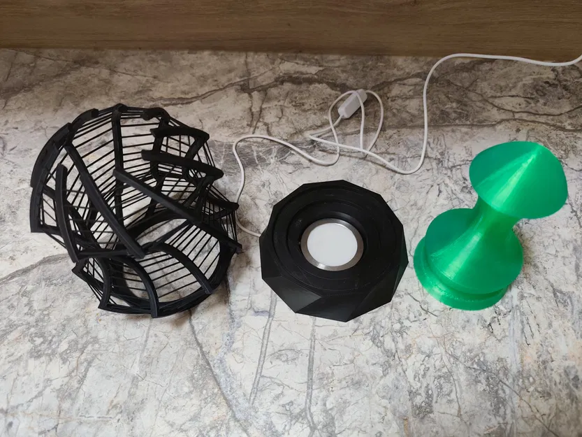 Đèn trang trí nghệ thuật String Art - Image 1