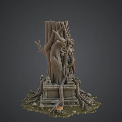 Đền Thờ Cổ Thụ Treant – Di Tích Thần Hộ Vệ Rừng Xanh