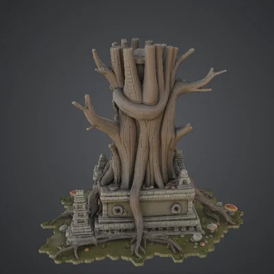 Đền Thờ Cổ Thụ Treant – Di Tích Thần Hộ Vệ Rừng Xanh