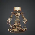 Living Library Golem – Thủ Vệ Giả Làm Từ Sách Cổ - Thumbnail 1